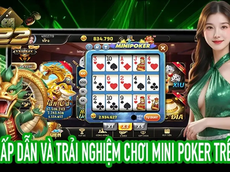 Bàn chơi Baccarat với các lựa chọn đặt cược 'Nhà Cái', 'Người Chơi', 'Hòa' và thẻ bài, minh họa chiến lược chơi